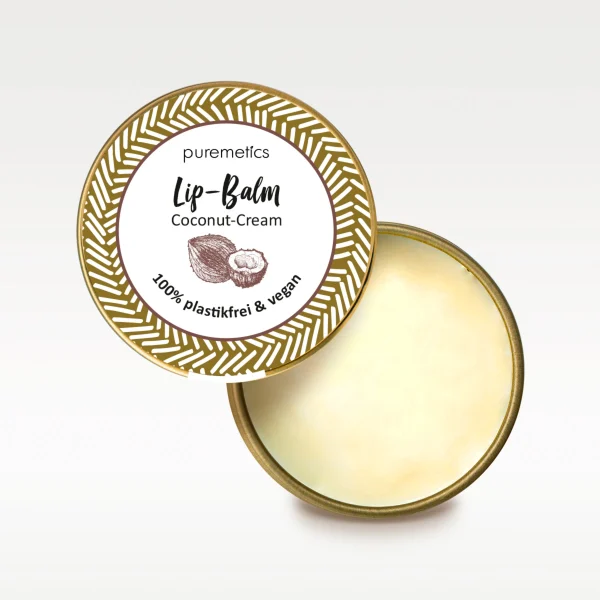 Puremetics Lip-Balm Coconut-Cream 1