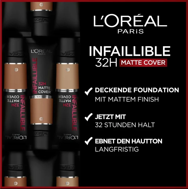 L’Oréal Paris Infaillible 32H Matte Cover 380 Neutral Undertone 4