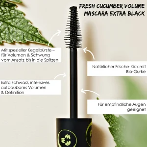 Sante Fresh Cucumber Volume Mascara Extra Black 22