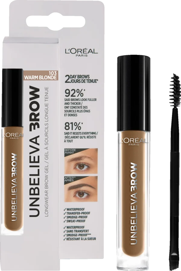 L’Oréal Paris Unbelieva Brow 103 Warm Blonde 6