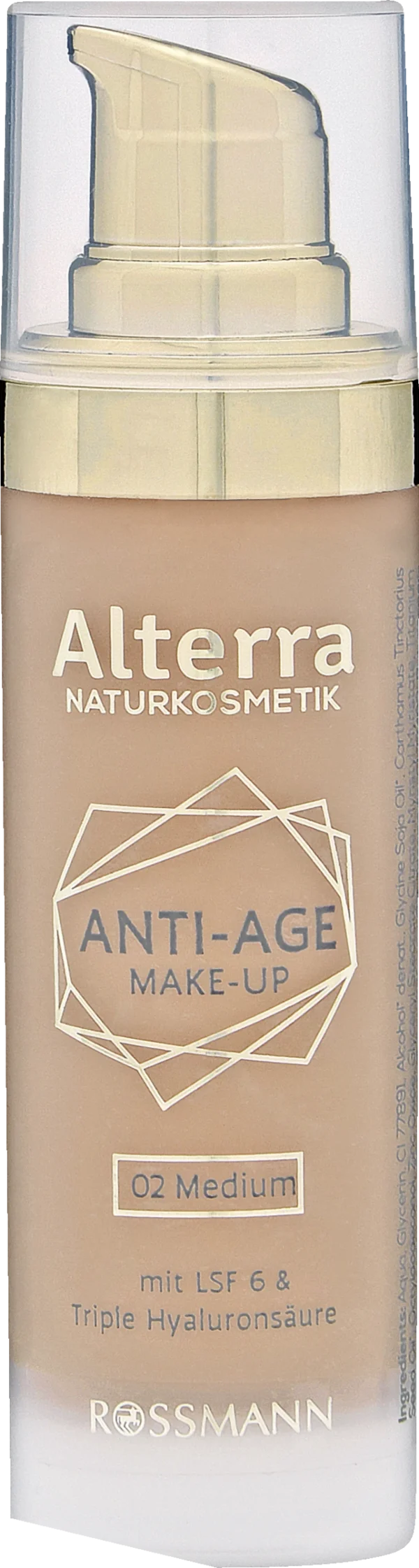 Alterra NATURKOSMETIK Anti-Age Make-up 02 – Medium 1