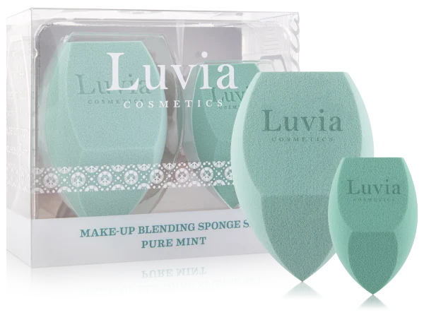 Luvia Cosmetics Prime Vegan – Body Sponge Set Mint 1