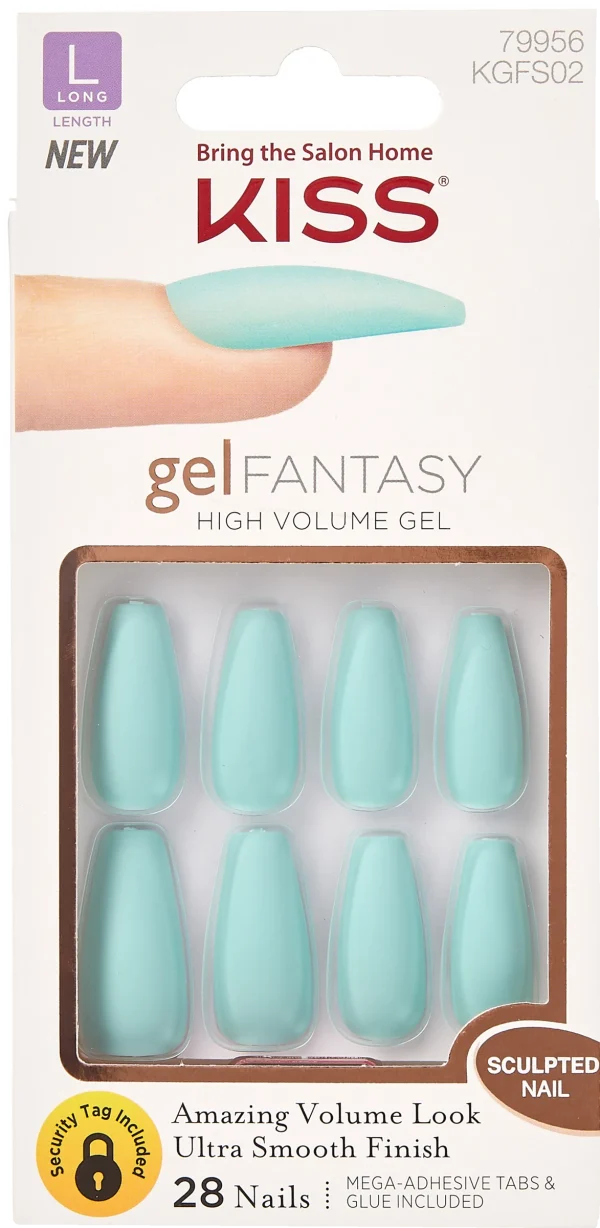 KISS Gel Sculpted Nails Selbstklebende Fingernägel Back It Up 1