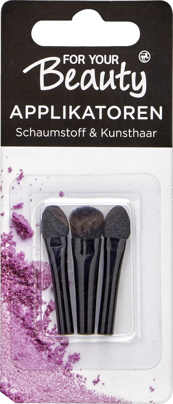 FOR YOUR Beauty Applikatoren Schaumstoff & Kunsthaar 1