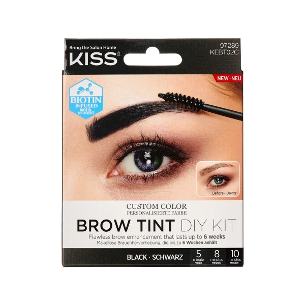 KISS Brow Tint Schwarz 1