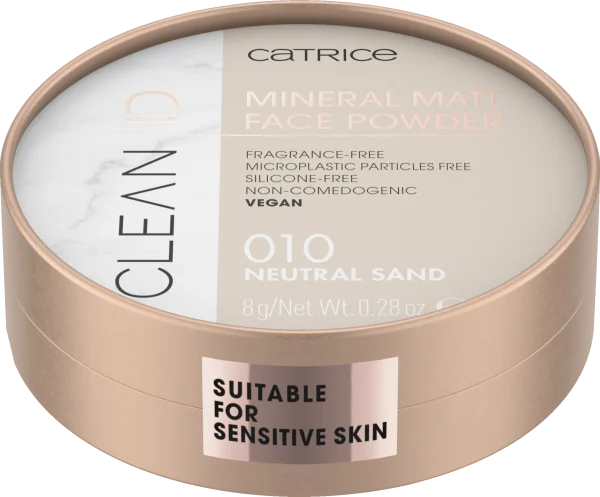 Catrice Clean ID Mineral Matt Face Powder 010 1