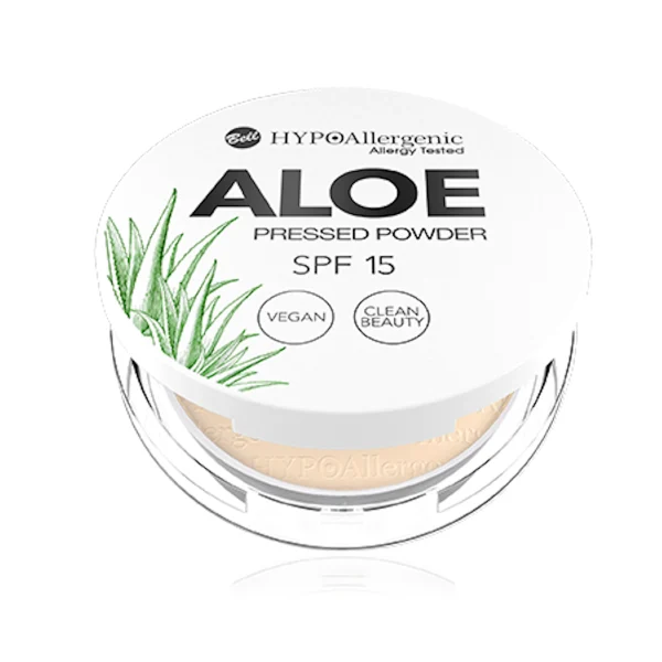 HYPOAllergenic Aloe Pressed Powder SPF 15 03 Natural 1