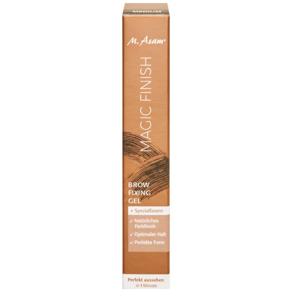 M. Asam MAGIC FINISH Brow Fixing Gel – Medium 1