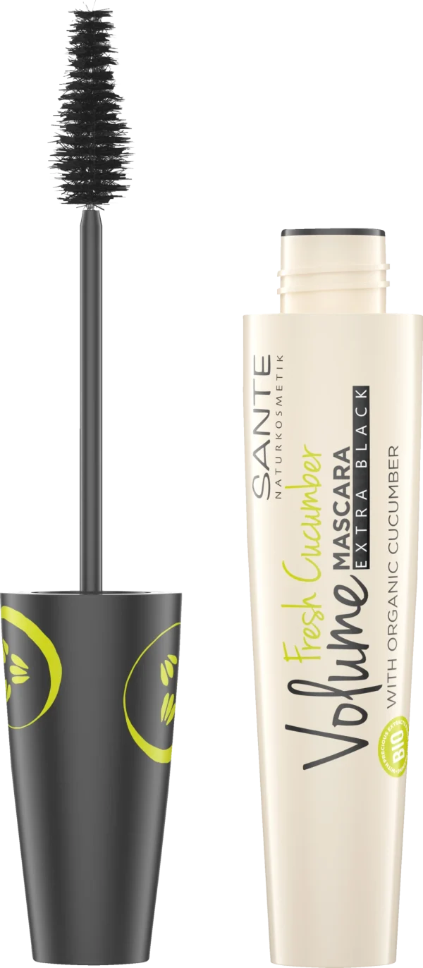 Sante Fresh Cucumber Volume Mascara Extra Black 5