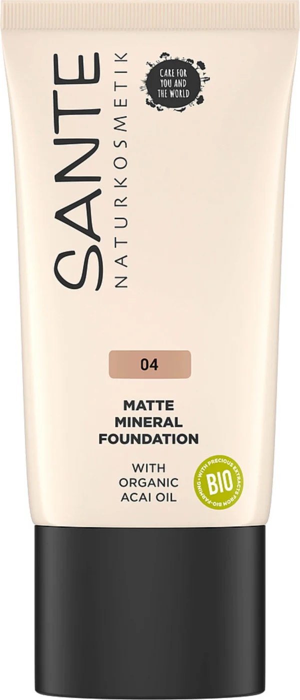 Sante Matte Mineral Foundation 04 Cool Fawn 1