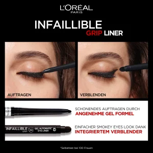 L’Oréal Paris Infaillible Automatic Grip Eyeliner Taupe Grey 9