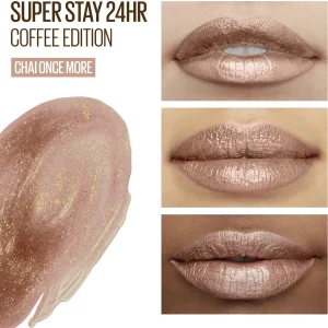 Maybelline New York Super Stay 24H Lippenstift Nr. 885 Chai Once More 13