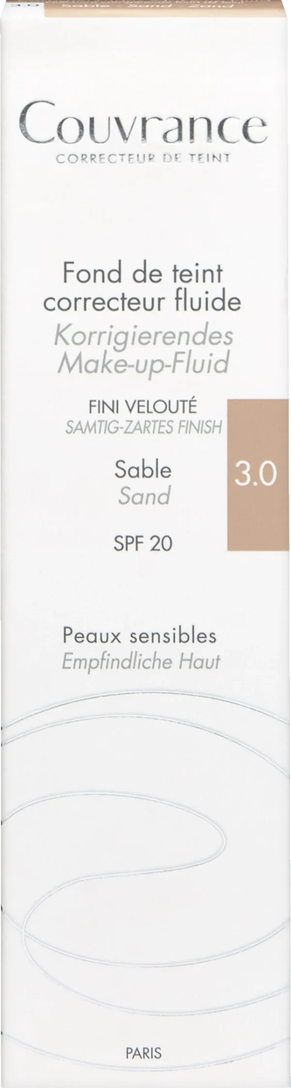 Avène Couvrance Korrigierendes Make-up Fluid Sand 3.0 1