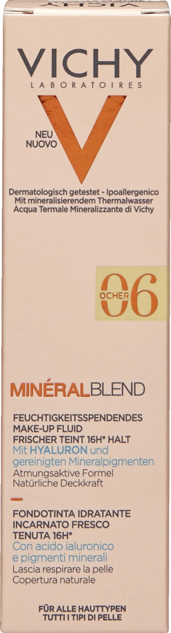 VICHY MINÉRALBLEND Feuchtigkeitsspendendes Make-up-Fluid 06 Ocher 1