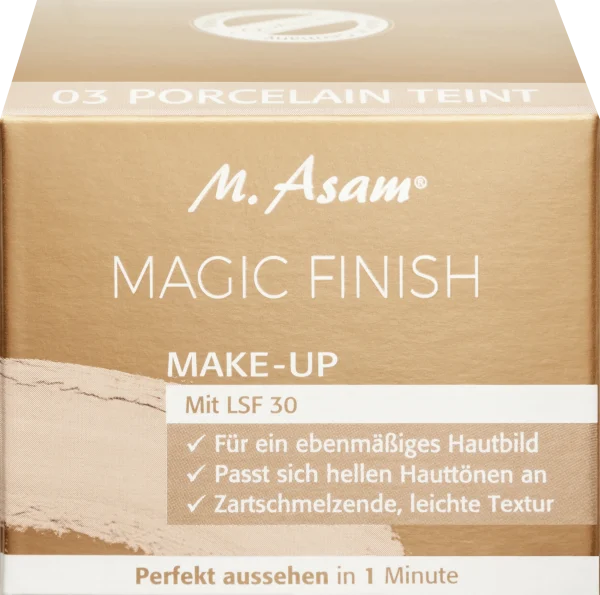 M. Asam MAGIC FINISH Make-Up Porcelain Teint LSF 30 3