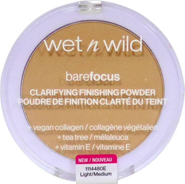 Wet N Wild Bare Focus CLARIFYING FINISHING POWDER, Fair/Medium 1