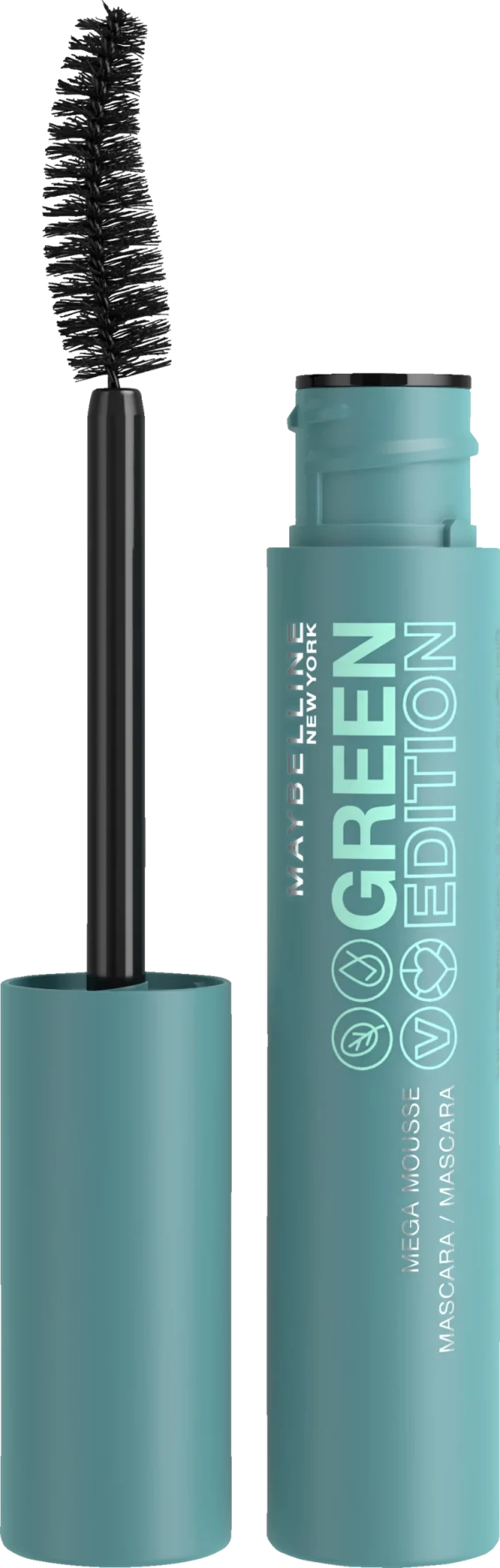 Maybelline New York GREEN EDITION Mascara BLACKEST BLACK 3