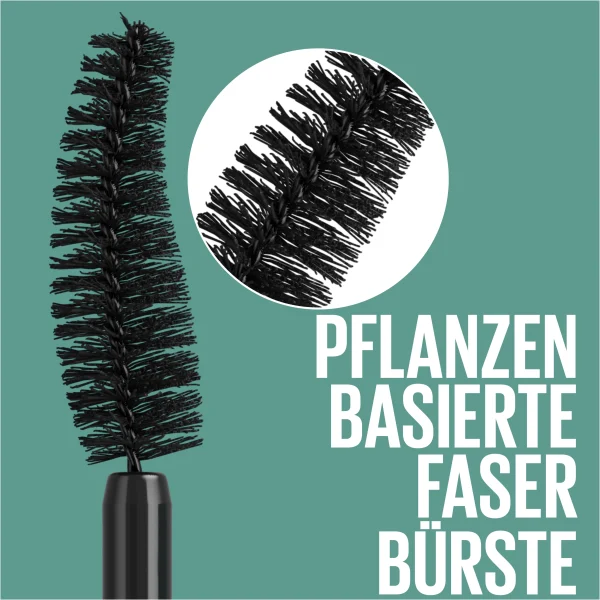 Maybelline New York GREEN EDITION Mascara BLACKEST BLACK 5