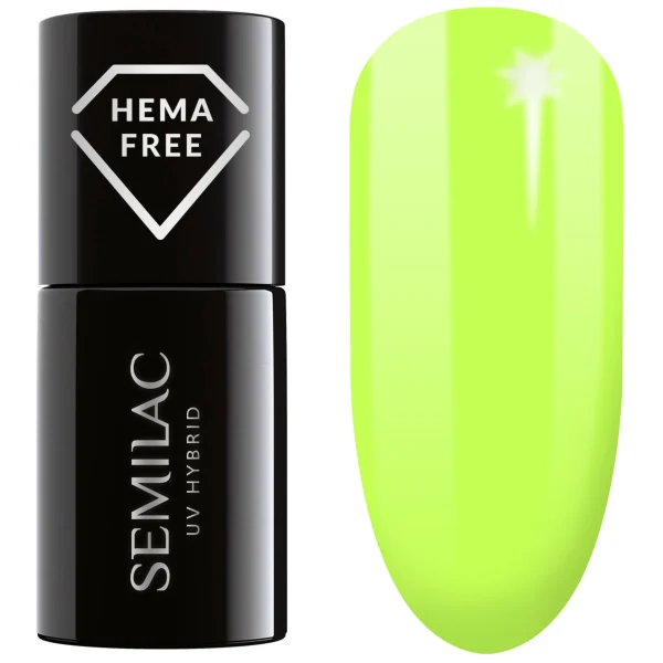 440 UV Nagellack Hybrid Semilac Energetic Lime 1