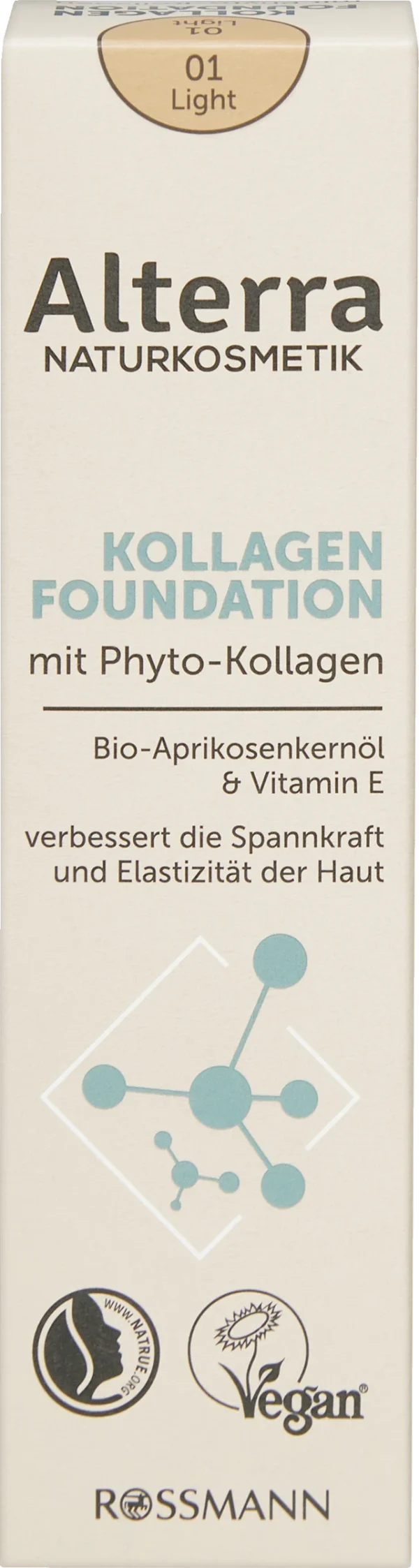 Alterra NATURKOSMETIK Kollagen Foundation 01 Light 1