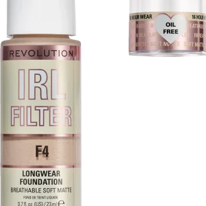 Revolution Makeup Revolution IRL Filter Longwear Foundation F4 8