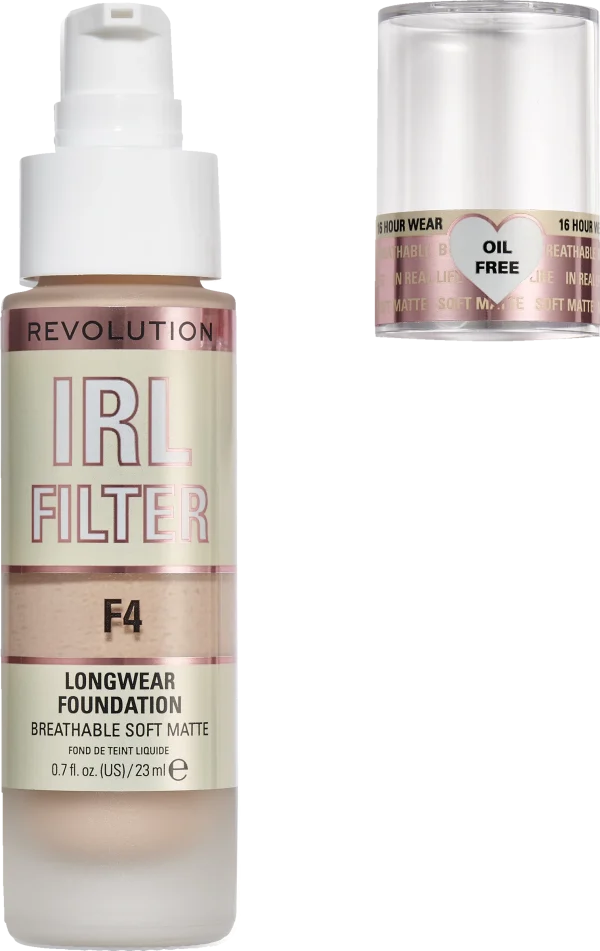 Revolution Makeup Revolution IRL Filter Longwear Foundation F4 3