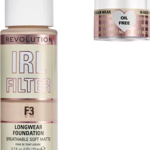 Revolution Makeup Revolution RL Filter Longwear Foundation F3 8