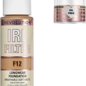 Revolution Makeup Revolution IRL Filter Longwear Foundation F12 8