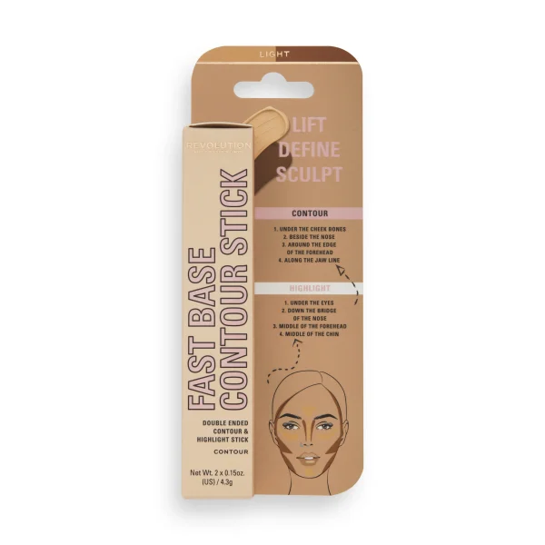 Revolution Makeup Revolution Fast Base Contour Stick Light 1