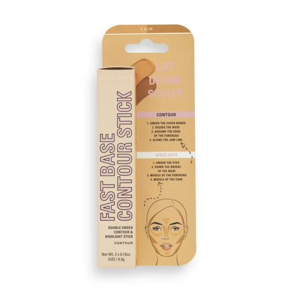 Revolution Makeup Revolution Fast Base Contour Stick Fair 1