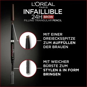 L’Oréal Paris Infaillible 24H Brow Filling Triangular Pencil 6.0 Dark Blonde 12