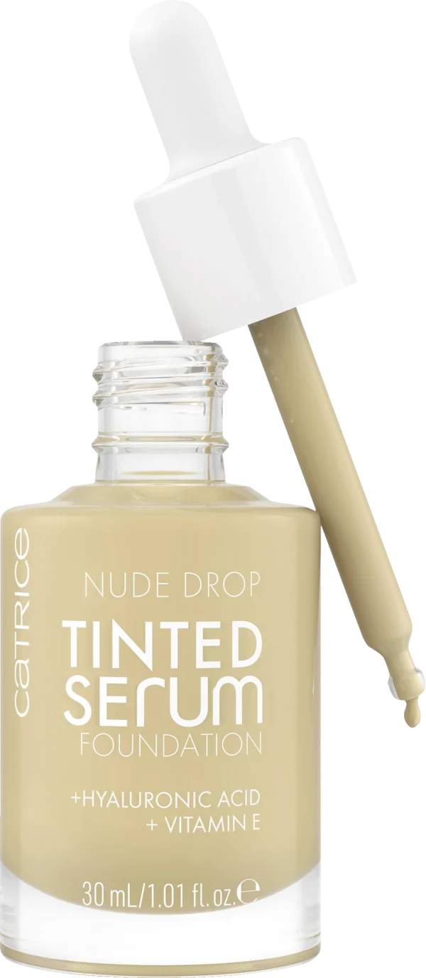 Catrice Nude Drop Tinted Serum Foundation 020W 3