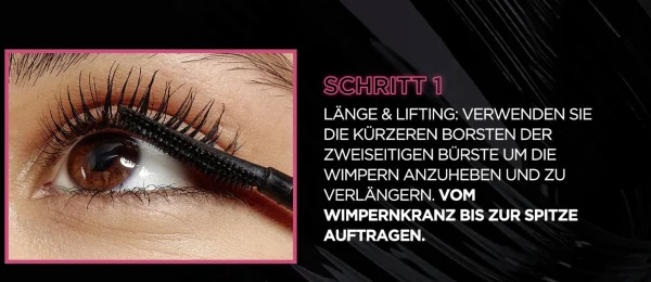 L’Oréal Paris Telescopic Lift Mascara Schwarz 8