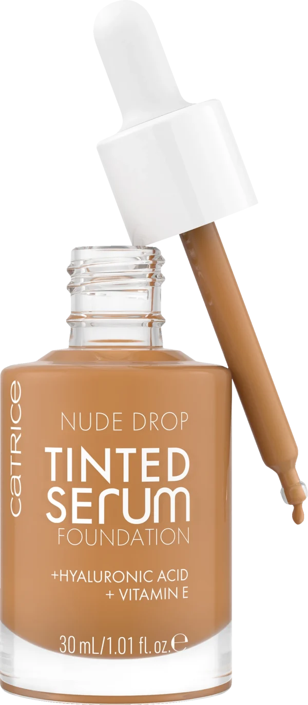 Catrice Nude Drop Tinted Serum Foundation 075C 3